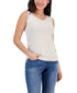 Petite Cotton Lace-Trim Tank Top